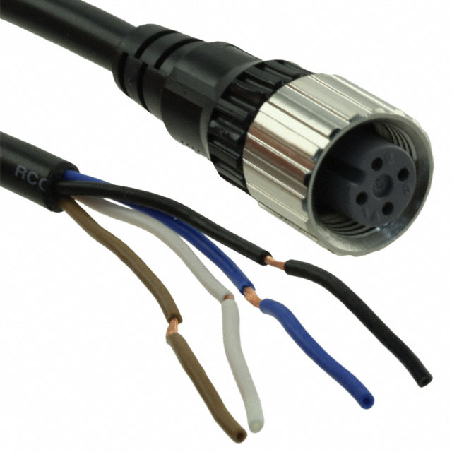 CABLE CONEX M12 HEMBRA  4P  RECTO LONG 5M   MAT. POLIURETANO IP67     XS2FM12PUR4S5M