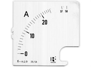 ESCALA DE AMP  96X96   (DE 0-5A A 0-2000A)