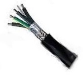 CABLE BLINDADO TPR  5X   1MM2 C/PANTALLA ALUMINIO+MALLA DE COBRE EXTERIOR