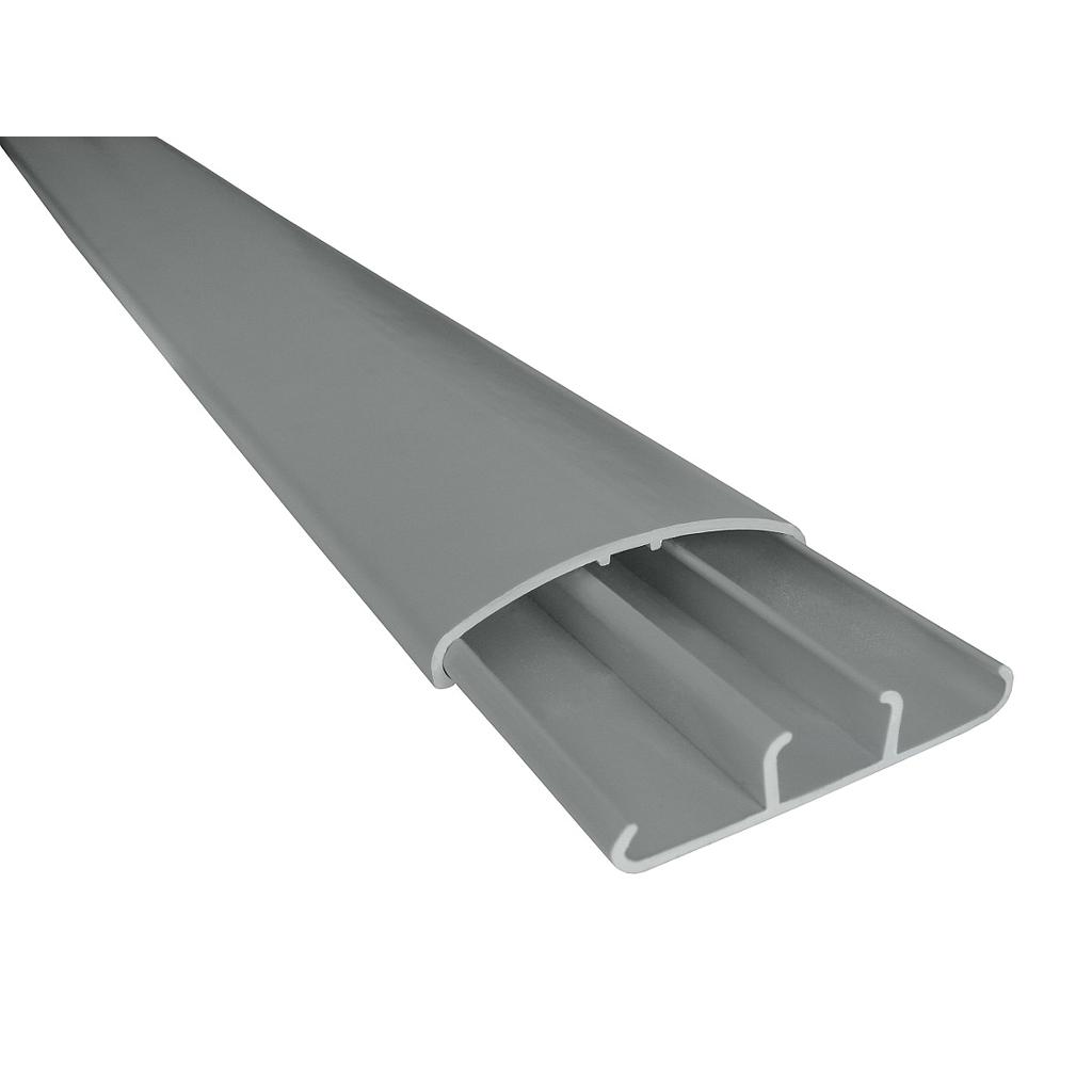 CABLECANAL PISO 75X 17 MM C/ADHES GRIS X MT       625.011 (TRAMO DE 2 METROS - PRECIO POR METRO)