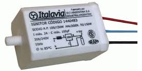 IGNITOR  70/400W DERIV. (SODIO 70 A 400W  Y MH 250/400W)