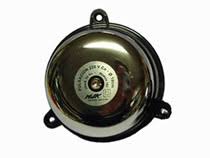 CAMPANA ALARMA CROMADA D10cm 220V CA SAL DIRECTA