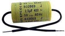 CAPACITOR   2.5uF 450VCA MKC "SIEMENS"