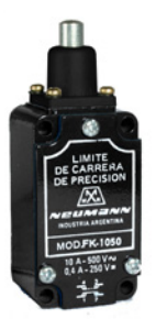 FK-1050 LIMITE DE CARRERA   ACCION A PULSADOR DE ACERO