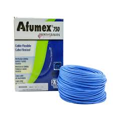 CABLE FLEX AFUMEX 750     1X  1.5MM2 CELESTE X MT