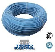 CABLE SIAF 1X   0.75MM2 CAUCHO SILICONADO CELESTE X MT