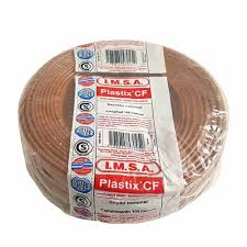 CABLE CU/PVC FLEX 1X  2.5MM2 PLASTIX CF MARRON X MT