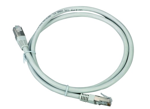 CORDON UTP RJ45/RJ45 0.6MT GRIS  CABLE RED PATCHCORDS CAT. 5E