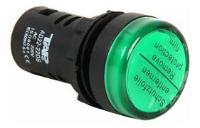 AD22-22DS  220V   VERDE OJO DE BUEY MULTILED D22mm