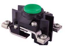 MB-1 MONOBLOCK BOTON LARGO VERDE REPUESTO P/ PEDALERA PA-1