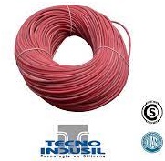 CABLE SIAF 1X   1MM2 CAUCHO SILICONADO ROJO X MT