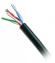 (H.A.S.) CABLE UTP CAT5E EXTERIOR NEGRO X MT   FRACCIONAD