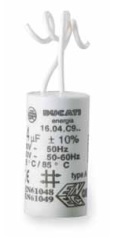 CAPACITOR P/ILUM   16uF  250VCA   CONEX CABLES