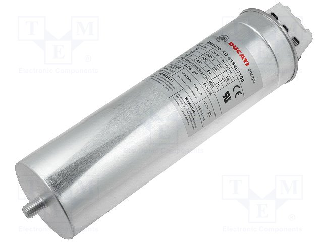 CAPACITOR    3X400V 30KVAR  CILINDRICO METALICO