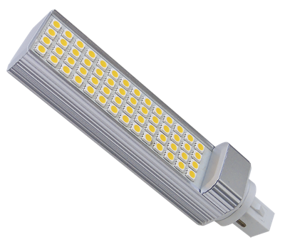 LAMP LED PL 10W E27 CALIDA C/BASE GIRATORIA