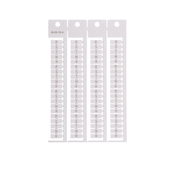 PLANCHA DE NROS 1-10 (8 JUEGOS) APAISADOS P/BORNE DE PASO 5MM