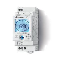 (.)INTERRUPTOR HORARIO DIGITAL/ANALOGICO PREG. DIARIA / SEMANAL  1INV 16A 230VCA