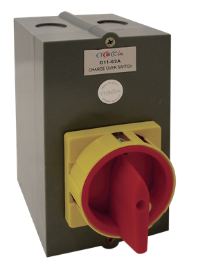 INTERRUPTOR ROTATIVO DE SEGURIDAD 3X 25A EN CAJA PVC EST