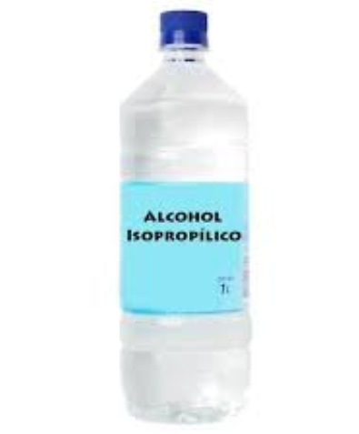 ALCOHOL ISOPROPILICO EN BOTELLA DE 1 LITRO