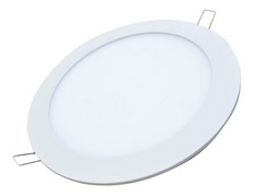 LUMINARIA CIRCULAR A LED DE EMBUTIR 8W LUZ CALIDA