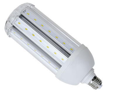 LAMP CORN LED 35W E27 LUZ DIA FRIA 30000HS - EQUIVALE A 85W B/C