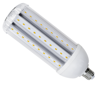 LAMP CORN LED 45W E27 LUZ DIA FRIA 30000HS - EQUIVALE A 105W B/C