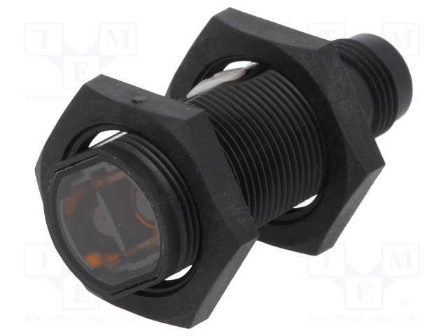 SENS FOT DIF   M18  ALC 1M  PNP  DARK-ON - LIGHT-ON P/CONECTOR M12 PLAST   E3FADP23