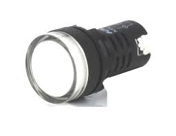 OJO DE BUEY C/LED 24VCA 24VCC BLANCO   KPL-BL    DIAM. 22