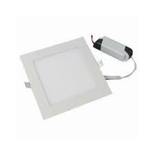 (OUTLET) (DISCONT) EMBUTIDO LED 12W 4000K CUADRADO LUZ FRIA (NO LO FABRICAN MAS)