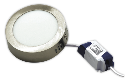 LUMINARIA CIRCULAR A LED DE APLICAR 8W LUZ DIA FRIA PLATIL