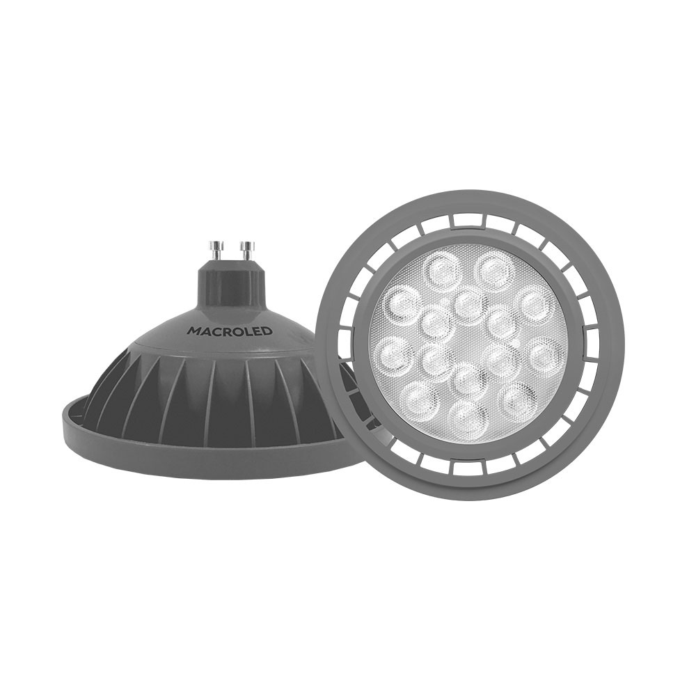 LAMP LED AR111 GU10 11W 220V LUZ CALIDA 3000K 890LM 30000HS NO DIMERIZABLE LUZ CALIDA