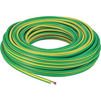 CABLE CU/PVC FLEX  1X  6MM2 VERDE/AMARILLO X MT FRACCIONADO