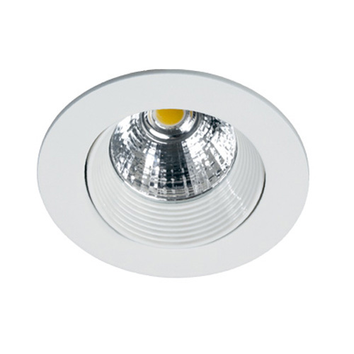 EMB FIJO LED 6W D:82MM LUZ CALIDA 3000K ALUMINIO