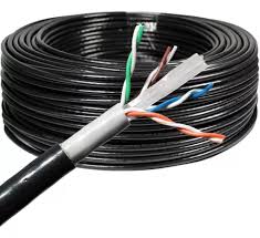 CABLE UTP CAT6 EXTERIOR NEGRO X MT FRACCIONADO