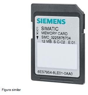 SIMATIC S7  MEMORY CARD PARA S7-1X00 CPU  3,3V FLASH  256 MBYTE