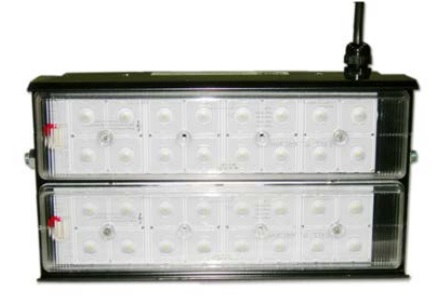 (OUTLET) PROYECTOR LED 2X 16 LEDS 72W 120-277V 8400LM 5700K IP66