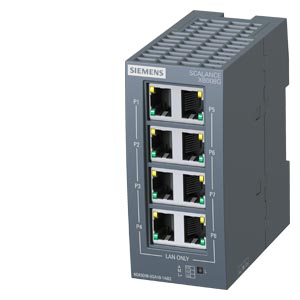 SCALANCE XB008G, 8 X 10/100/1000 MBIT/S RJ45