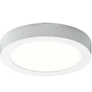 PLAFON REDONDO / CIRCULAR CON LED  6W 4000K 123x35mm 30000Hs