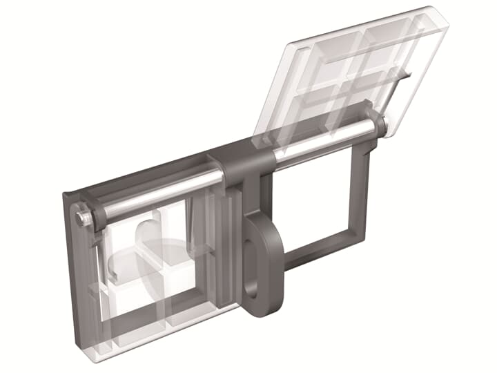 BLOQUEO POR CANDADOS EN POSICION DE ABIERTOS - PLC   PLC  XT7M / E1.2  D=8mm