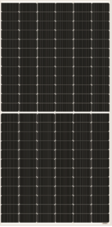 PANEL SOLAR MONOCRISTALINO *BIFACIAL* GA (TOPCON) DOBLE CELDA 144 CELDAS 585Wp - 2279x1134x30mm - 33kg - 44.78V_MPP - 13.11A_MPP - 51.26Voc -17.03Asc  - Ef>22.64% ATLAS EGE-585W-144N(GM10)   CABLE 30CM  (PANEL SUELTO X UNIDAD - descuento automático por pallet de 36)