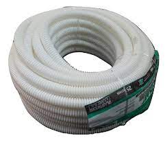 [121114] (H.A.S.D.) CAÑO PVC CORRUGADO BLANCO 1 1/4" X MT LIVIANO PLASTICO