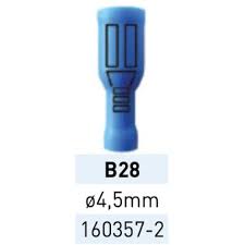 [125914] TERMINAL PREAISL  B28  RED 4.5MM AZUL     B28 