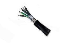 [128386] CABLE BLINDADO TPR  4X   1MM2 C/PANTALLA ALUMINIO+MALLA DE COBRE EXTERIOR