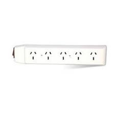 [0000210160105] TOMA MULTIPLE UNIV (5 TOMAS COMB) SIN CABLE BLANCO  (ZAPATILLA SIN CABLE)