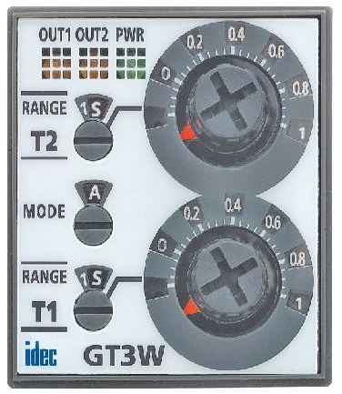 [GT3W-A11AF20N] TIMER DUAL   0,1S-6HS  100-240VCA  8 PINES P/ ZOCALO SR2P