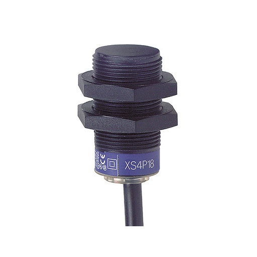 [142272] (CONSULTAR) SENS IND M18 ALC. 5MM RAS 3H NA NPN 12..24VDC, cable 2m