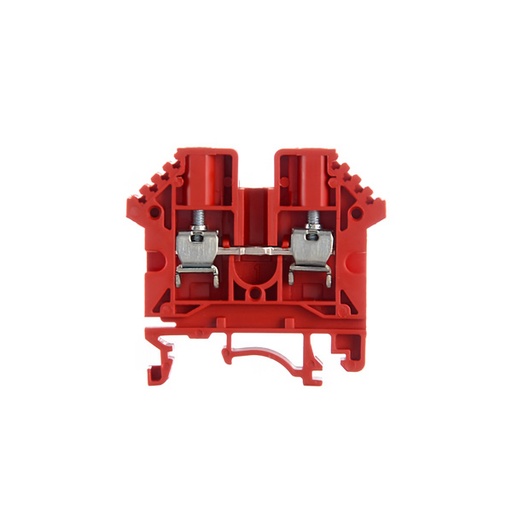 [BPN-04-RO] BORNE ROJO P/CABLE FLEX RIGIDO  4  6MM2  32A/800VAC