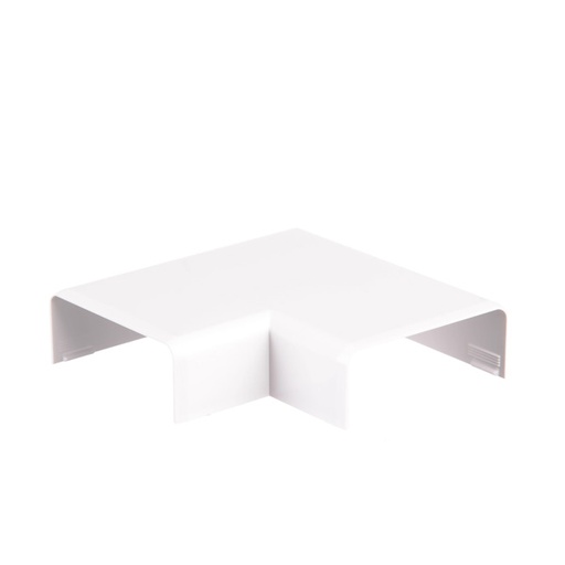 [ELE-4016-BL] CURVA PLANA P/CANAL 40X 16MM BLANCO