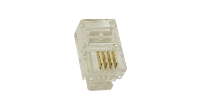 [147849] PLUG RJ11 P/CABLE FLEX 6P4C