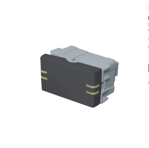 [153155] MOD INT. 1P DE 4 VIAS DE CRUZAMIENTO 220V 10A GRIS